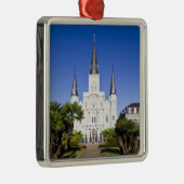 アメリカ、ルイジアナ、ニューオーリンズ。4フランスの分 メタルオーナメント (右)