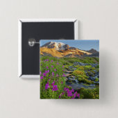 アメリカ·レイニエ山国立公園（ワシントン） 缶バッジ (正面&裏面)