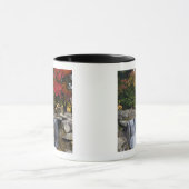 アメリカ、レドモンド、ワシントン。秋の色。 マグカップ (中央)