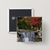 アメリカ、レドモンド、ワシントン。秋の色。 缶バッジ (正面&裏面)