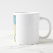 アメリカ ロッキー山脈 スキー ジャンボコーヒーマグカップ (右)