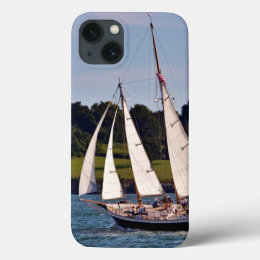 アメリカ、ロードアイランド州ニューポートでの帆走 Case-Mate iPhoneケース (裏面)