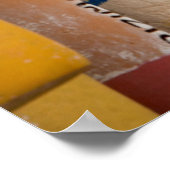 アメリカ、ロードアイランド、ブロックアイランド ポスター (角)