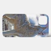 アメリカ ワイオミング州 イエローストーン国立公園 コヨーテ Case-Mate iPhoneケース (裏面 (横))