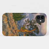 アメリカ、ワイオミング州、グランドティートン国立公園。日の出が迎える Case-Mate iPhoneケース (裏面(横))