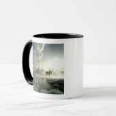 アメリカ、ワイオミング、イエローストーン国立公園。サンライズ マグカップ (正面左)