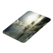 アメリカ、ワイオミング、イエローストーン国立公園。サンライズ マグネット (左側)