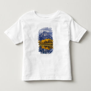 アメリカ ワイオミング グランドティトン国立公園 対岸に トドラーTシャツ