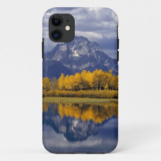 アメリカ ワイオミング グランドティトン国立公園 対峙する Case-Mate iPhoneケース (裏面)