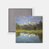アメリカ、ワイオミング、グランドテトン国立公園。グランド2 マグネット (正面/裏面)