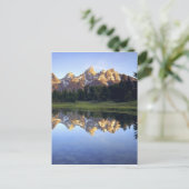 アメリカ、ワイオミング、グランドテトン国立公園。グランド ポストカード (スタンド正面)