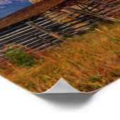 アメリカ、ワイオミング、グランドテトン国立公園。 ポスター (角)