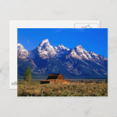 アメリカ,ワイオミング,グランドテトン国立公園,朝 ポストカード (正面/裏面)