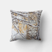 アメリカ、ワイオミング、ボブキャット クッション (裏面)