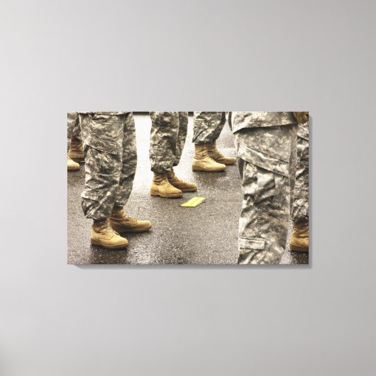 アメリカ、ワシントン州、イサカー、サーモンデー キャンバスプリント (正面)