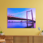 アメリカ、ワシントン州。コロンビア川は2だ キャンバスプリント (インサイチュ (リビング))