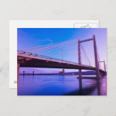 アメリカ、ワシントン州。コロンビア川は2だ ポストカード (正面/裏面)