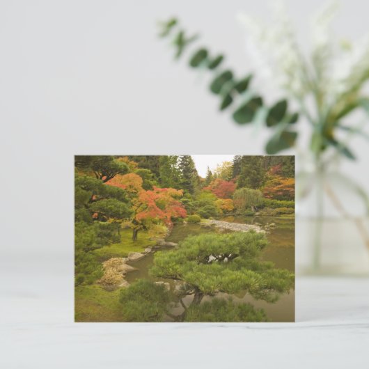 アメリカ、ワシントン州、シアトル。日本 ポストカード (スタンド正面)