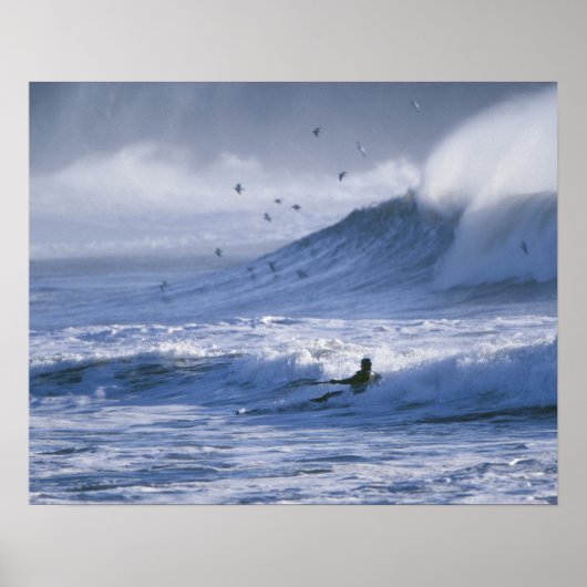 アメリカ、ワシントン州、ラプッシュ。マンカヤック ポスター (正面)