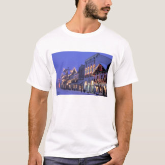 アメリカ, ワシントン州, リーバンウォース. メインストリート Tシャツ