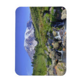 アメリカ, ワシントン州, レイニア山国立公園, レイニア山と2 マグネット (縦)