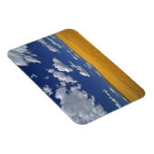 アメリカ、ワシントン州、Colfax。熟した大麦が合う マグネット (右側)