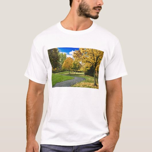 アメリカ, ワシントン州 Tシャツ (正面)