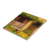 アメリカ、ワシントン、ウッドンビル、ハーブファーム タイル (側面)