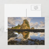 アメリカ、ワシントン、オリンピック国立公園。A ポストカード (正面/裏面)