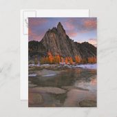 アメリカ、ワシントン、カスケード山脈 プルシク山 ポストカード (正面/裏面)