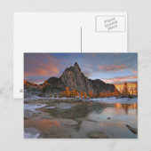 アメリカ、ワシントン、カスケード山脈。プルーシク ポストカード (正面/裏面)