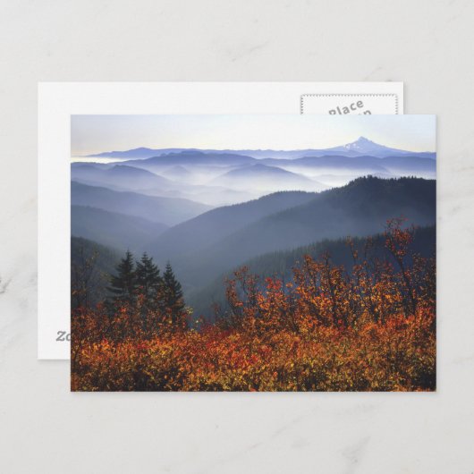 アメリカ、ワシントン、コロンビア川峡谷国家地区 ポストカード (正面/裏面)