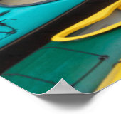 アメリカ、ワシントン、サンフアン諸島 ポスター (角)