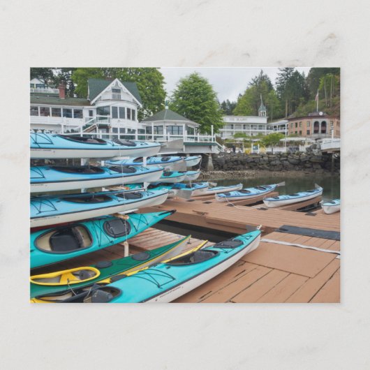 アメリカ、ワシントン、サンフアン諸島 ポストカード (正面)