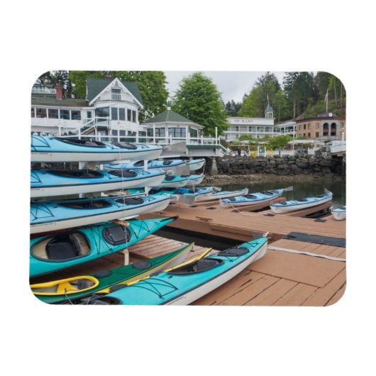 アメリカ、ワシントン、サンフアン諸島 マグネット (横)