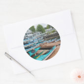 アメリカ、ワシントン、サンフアン諸島 ラウンドシール (封筒)