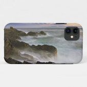 アメリカ ワシントン サン ファン諸島 波が打ち寄せる Case-Mate iPhoneケース (裏面(横))