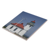 アメリカ、ワシントン、シアトル、アルキポイントライトハウス、 タイル (側面)