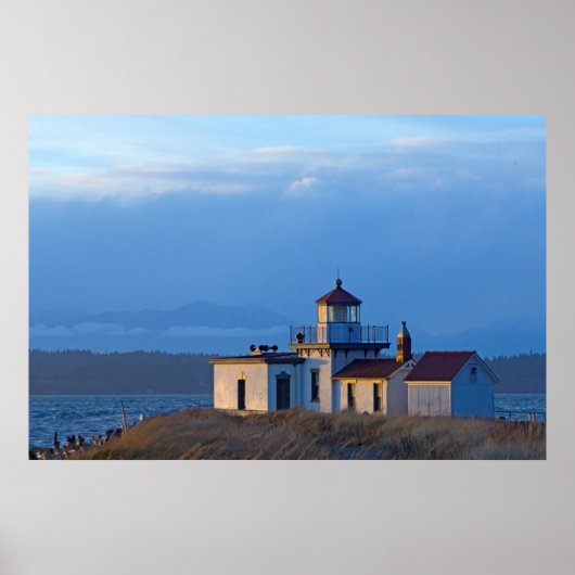 アメリカ、ワシントン、シアトル、ピューゲサウンド ポスター (正面)