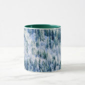 アメリカ、ワシントン、スポケーン山州パーク、《植物》アスペン2 マグカップ (中央)