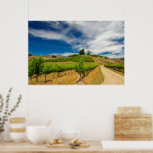 アメリカ、ワシントン、チェラン湖。ブドウ園3 ポスター (キッチン)