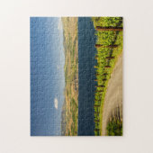アメリカ、ワシントン、チェラン湖。ブドウ園 ジグソーパズル (縦)