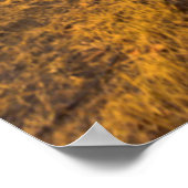 アメリカ、ワシントン、ヤキマ谷。メルロブドウ ポスター (角)