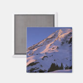 アメリカ、ワシントン、レイニア山国立公園 マグネット (正面/裏面)