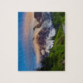 アメリカ、ワシントン、レイニア山朝日 ジグソーパズル (縦)