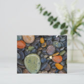 アメリカ、ワシントン、ロペス島、アゲートビーチ ポストカード (スタンド正面)