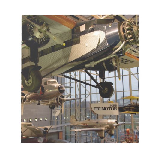 アメリカ ワシントンD.C. 展示航空機 ノートパッド (正面)