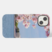 アメリカ、ワシントンD.C.、桜の木 iPhoneケース (裏面横)