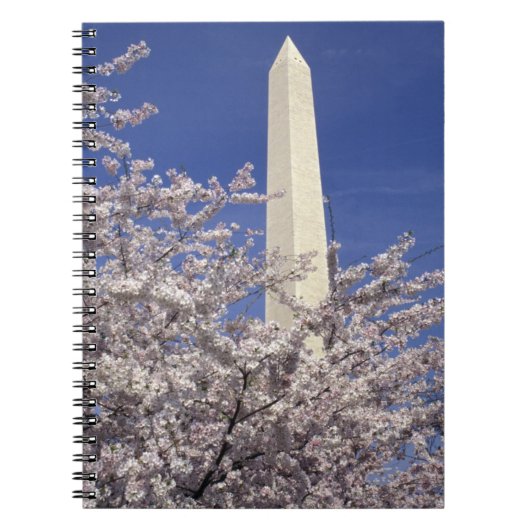 アメリカ、ワシントンD.C. 桜祭りと ノートブック (正面)