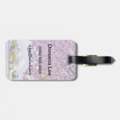 アメリカ,ワシントンDC,さくらんぼツリーイン開花 ラゲッジタグ (裏面横)